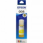 Tinta Epson Original Ori 008 70ml Pigment Yellow C13T06G400, Refill Printer Epson L6550 L6570 L6580 L15150 L15160 M15140