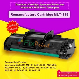 Cartridge Toner Compatible Sam MLT-119 MLT-D119S MLT-1610, Cartridge ML 2010 ML-1610